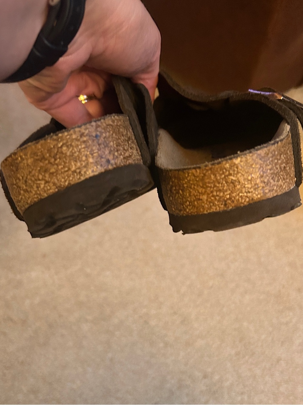 Birkenstock Clog - mocha brown suede - Picture 7 of 8